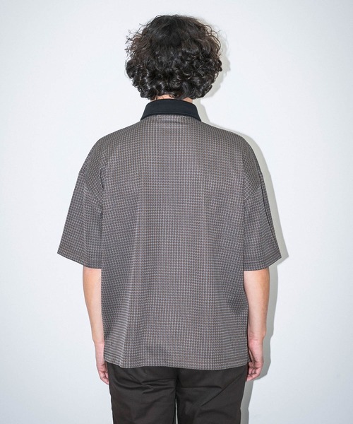 URBAN RESEARCH Sonny Label（アーバンリサーチサニーレーベル）の「『吸水速乾』『UVカット』　OOPS　カットジャガード半袖ポロシャツ（ポロシャツ・メンズ・レッド系その他/ベージュ系その他/ブルー系その他・MEDIUM/LARGE）」の16枚目の写真