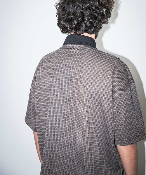 URBAN RESEARCH Sonny Label（アーバンリサーチサニーレーベル）の「『吸水速乾』『UVカット』　OOPS　カットジャガード半袖ポロシャツ（ポロシャツ・メンズ・レッド系その他/ベージュ系その他/ブルー系その他・MEDIUM/LARGE）」の20枚目の写真