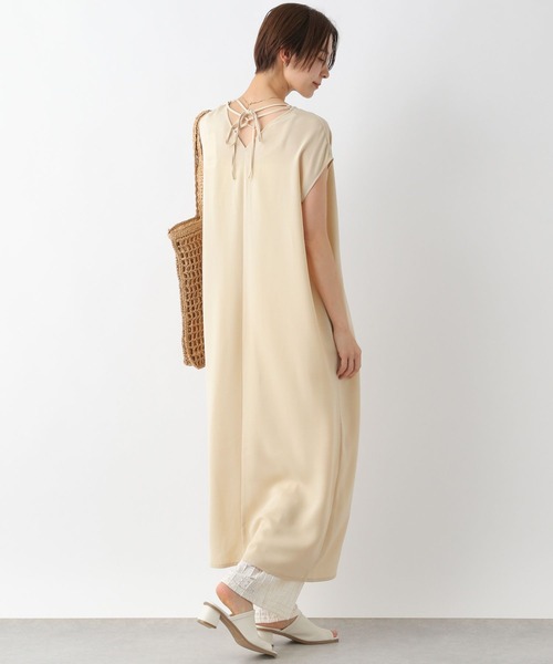 LEPSIM（レプシィム）の「カフタンロングワンピース　704279（ワンピース・レディース・ベージュ/ブラウン/ブラック・FREE）」の10枚目の写真