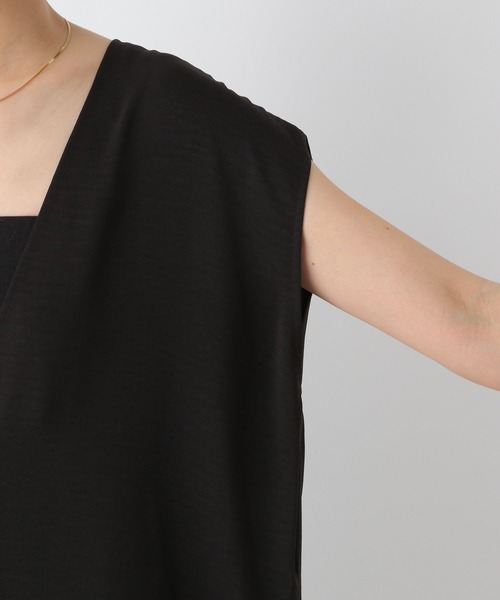 LEPSIM（レプシィム）の「カフタンロングワンピース　704279（ワンピース・レディース・ベージュ/ブラウン/ブラック・FREE）」の18枚目の写真