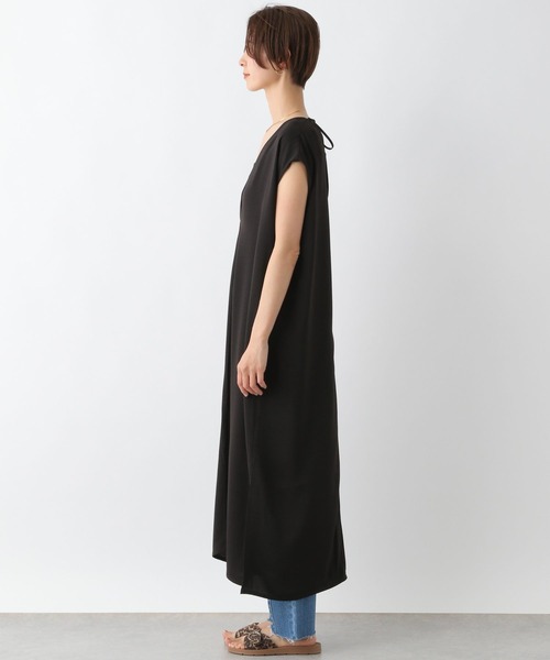 LEPSIM（レプシィム）の「カフタンロングワンピース　704279（ワンピース・レディース・ベージュ/ブラウン/ブラック・FREE）」の13枚目の写真