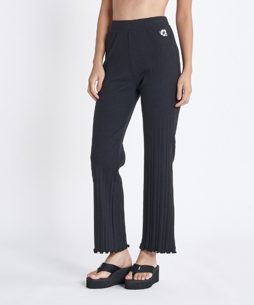 ROXY(ロキシー)の「MY WAY HOME PANTS/ロキシーボトムス(その他パンツ・レディース・ブラック/ブラウン/ホワイト・MEDIUM/LARGE/SMALL)」の1枚目の写真