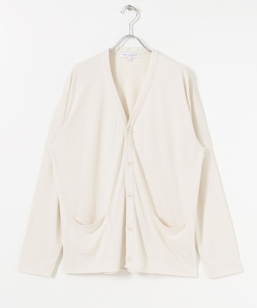 URBAN RESEARCH（アーバンリサーチ）の「フェードハニカムカーディガン（カーディガン/ボレロ・メンズ・チャコールグレー/ベージュ系その他/ブルー系その他・MEDIUM/LARGE）」の19枚目の写真