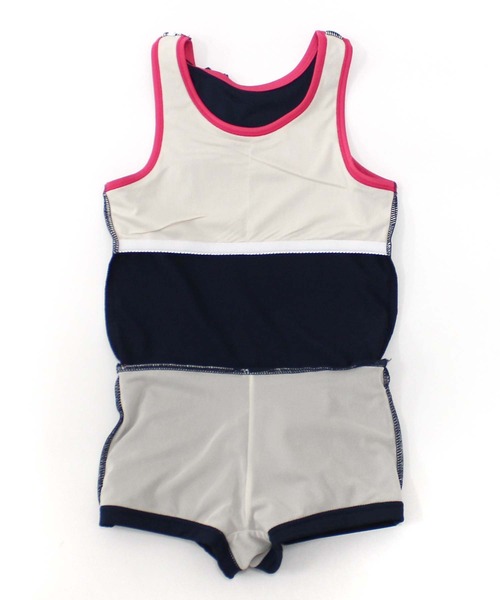 THE CASUAL（カジュアル）の「【スクール水着】ラインワンピース水着（水着・キッズ・ネイビー系1/ネイビー系/ネイビー系2・110cm/120cm/130cm/140cm/150cm/160cm）」の15枚目の写真