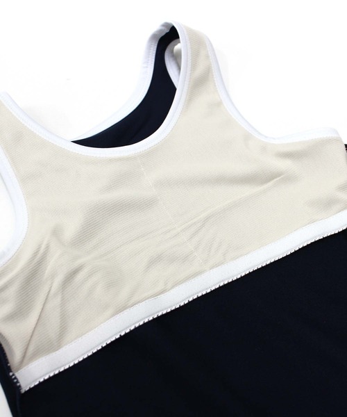 THE CASUAL（カジュアル）の「【スクール水着】ラインワンピース水着（水着・キッズ・ネイビー系1/ネイビー系/ネイビー系2・110cm/120cm/130cm/140cm/150cm/160cm）」の17枚目の写真