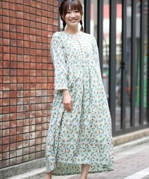 Shanti Shanti ディンティブロックワンピース【WEB限定】