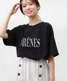 Chez toi | ラグランロゴT(Tシャツ/カットソー)