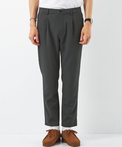 green label relaxing(グリーンレーベルリラクシング)の「ドットエア テーパード イージーパンツ -防シワ・通気性-(その他パンツ・メンズ・グレー/ベージュ・XL/S/L/M)」の3枚目の写真