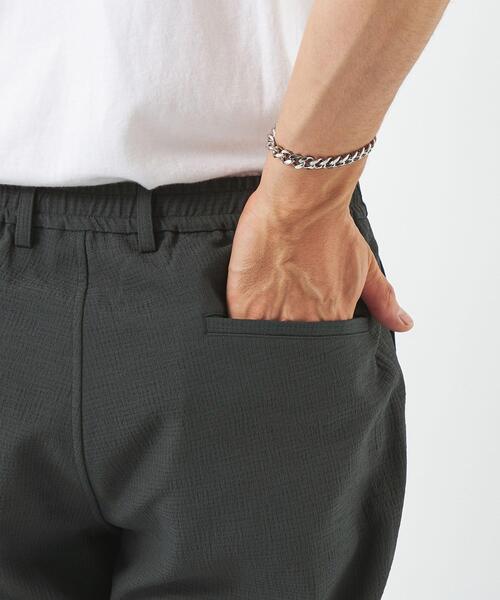 green label relaxing(グリーンレーベルリラクシング)の「ドットエア テーパード イージーパンツ -防シワ・通気性-(その他パンツ・メンズ・グレー/ベージュ・XL/S/L/M)」の9枚目の写真