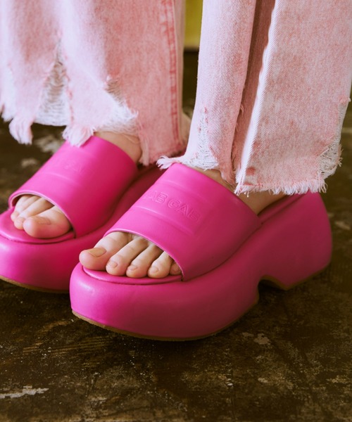 GAB GAB(ガブガブ)の「GABGABコンバットサンダル(サンダル・レディース・ピンク/ブラック/シルバー・SMALL/MEDIUM/LARGE)」の19枚目の写真