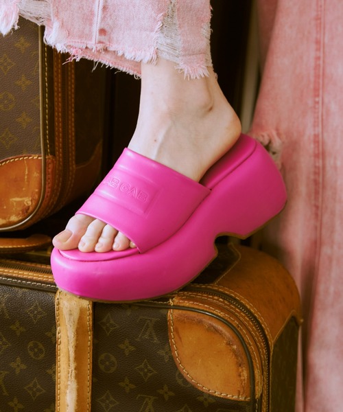 GAB GAB(ガブガブ)の「GABGABコンバットサンダル(サンダル・レディース・ピンク/ブラック/シルバー・SMALL/MEDIUM/LARGE)」の9枚目の写真