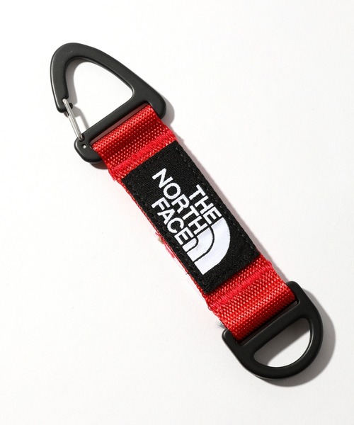 THE NORTH FACE(ザノースフェイス)の「【THE NORTH FACE/ザノースフェイス】 TNF Key Holder/カラビナ キーホルダー(キーホルダー・メンズ・オレンジ/エメラルド/ブラック/レッド/ミント・FREE)」の4枚目の写真
