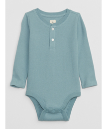 GAP（ギャップ）の「ワッフルニット ヘンリーボディシャツ (ベビー)（ロンパース・キッズ）」
