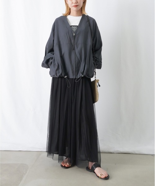 Noela⭐︎新品未使用タグ付き⭐︎ ロング丈フーディブルゾン LUCA/LADY LUCK LUCA（ルカ/レディラックルカ）の「LC/LLL ノー