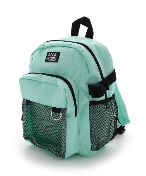 algy（アルジー）の「ゴブリンリュック A（バックパック/リュック・キッズ・オフホワイト/ミント/ブラック・FREE）」の2枚目の写真