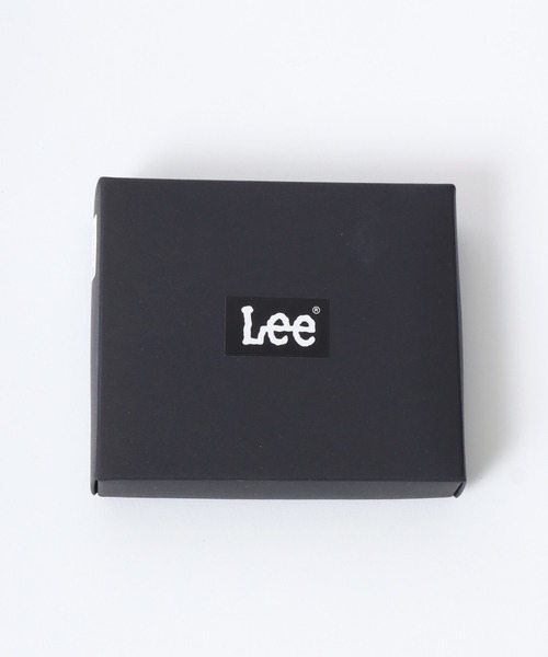 Lee（リー）の「Lee/リー レザー ロゴ ステッチ 2つ折りウォレット 二つ折り財布（財布・メンズ・ブラック/ブラウン/オリーブ/ダークブラウン・FREE）」の15枚目の写真