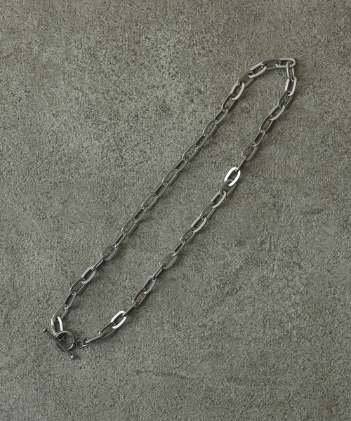 ORLEAN（オルレアン）の「金属アレルギー対応 ボリュームマンテルチェーンネックレス サージカルステンレス（ネックレス・レディース・ゴールド/シルバー・フリー）」の6枚目の写真