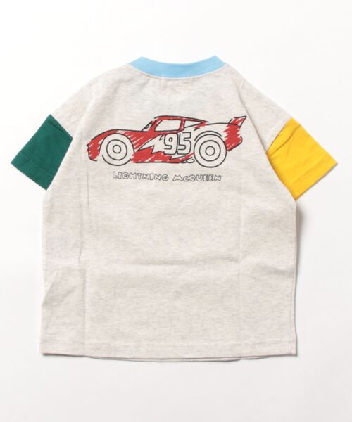 kladskap(クレードスコープ)の「【カーズ】クレイジー配色半袖Tシャツ(Tシャツ/カットソー・キッズ・オフホワイト/オートミール・90cm/100cm/110cm/120cm/130cm)」の3枚目の写真