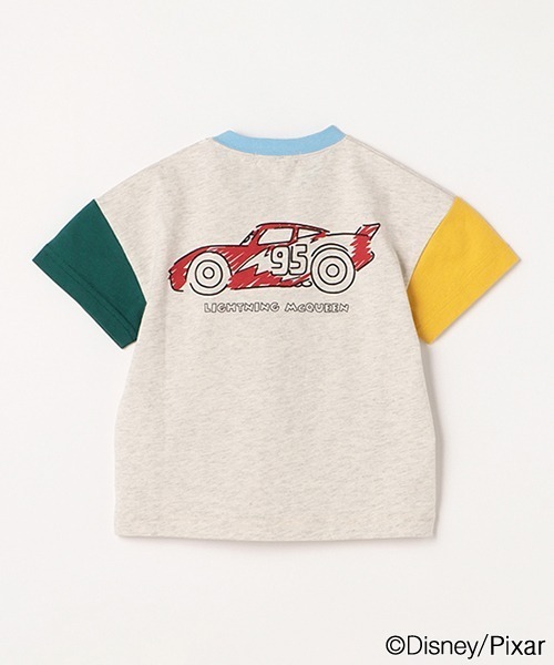kladskap(クレードスコープ)の「【カーズ】クレイジー配色半袖Tシャツ(Tシャツ/カットソー・キッズ・オフホワイト/オートミール・90cm/100cm/110cm/120cm/130cm)」の8枚目の写真