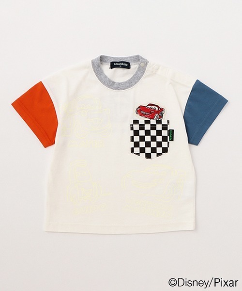 kladskap(クレードスコープ)の「【カーズ】クレイジー配色半袖Tシャツ(Tシャツ/カットソー・キッズ・オフホワイト/オートミール・90cm/100cm/110cm/120cm/130cm)」の7枚目の写真