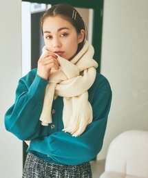 mysty woman | リバーシブル無地ストール 961435(マフラー)