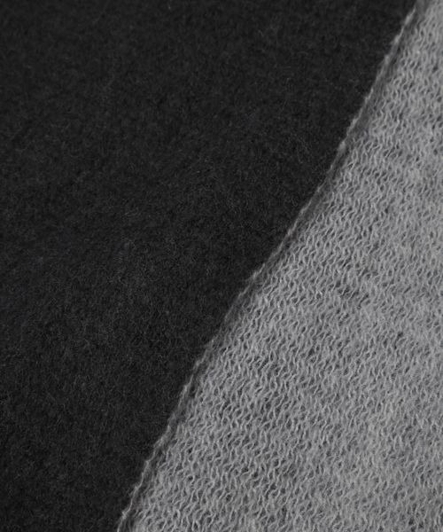 mysty woman(ミスティウーマン)の「リバーシブル無地ストール 961435(マフラー・レディース・ブラック/グレー系その他/ピンク/アイボリー・FREE)」の12枚目の写真