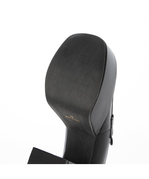 Mafmof(マフモフ)の「Mafmof(マフモフ)10cmヒールパールビット厚底ローファーパンプス(パンプス・レディース・ブラック/ブラック系その他・L/LL/S/M)」の14枚目の写真