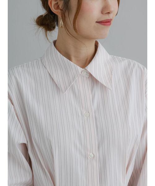 Te chichi（テチチ）の「ウエストタックシャツ（シャツ/ブラウス・レディース・ブルー/ホワイト/ピンク・F）」の22枚目の写真