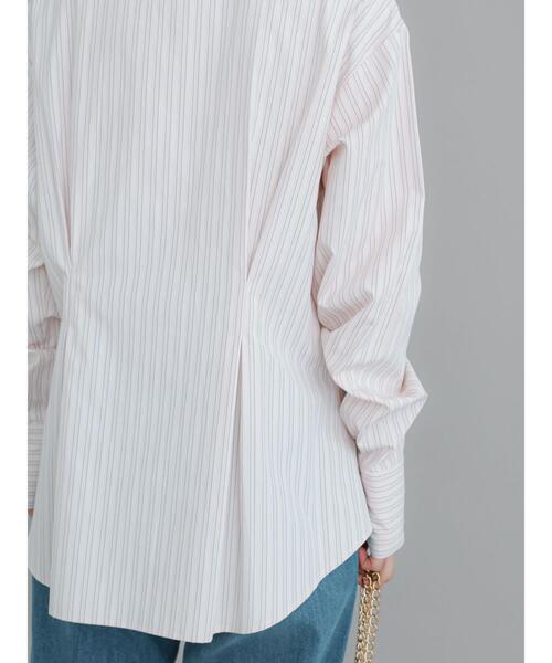 Te chichi（テチチ）の「ウエストタックシャツ（シャツ/ブラウス・レディース・ブルー/ホワイト/ピンク・F）」の19枚目の写真