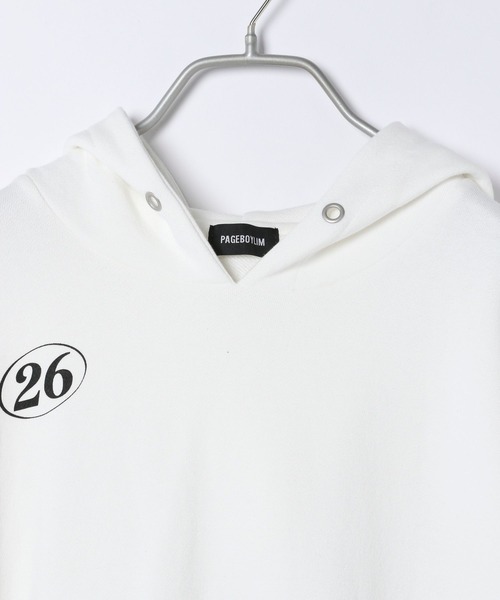 PBLIM（ページボーイリム）の「PBLIM/ポケットバルーンシルエットパーカー（パーカー・レディース・オフホワイト/ブラック・SMALL/MEDIUM）」の17枚目の写真