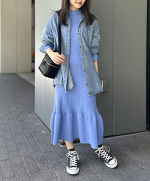 JOINT WORKS | カットオフ リブニットワンピース(ワンピース)