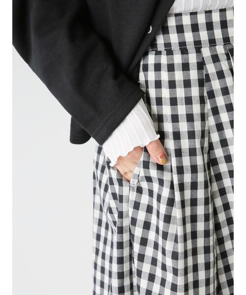 Lugnoncure（ルノンキュール）の「フレアマキシスカート（スカート・レディース・ホワイト/ブラウン/ブラック・F）」の10枚目の写真