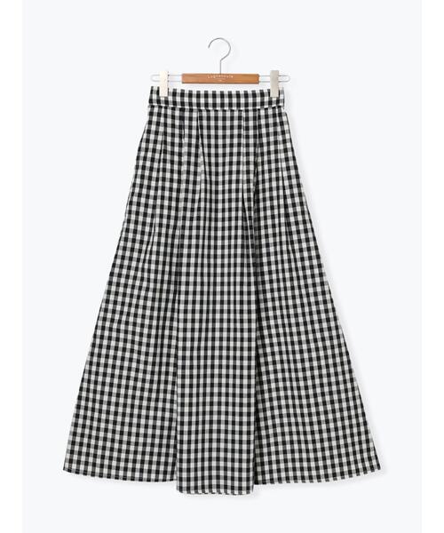 Lugnoncure（ルノンキュール）の「フレアマキシスカート（スカート・レディース・ホワイト/ブラウン/ブラック・F）」の16枚目の写真