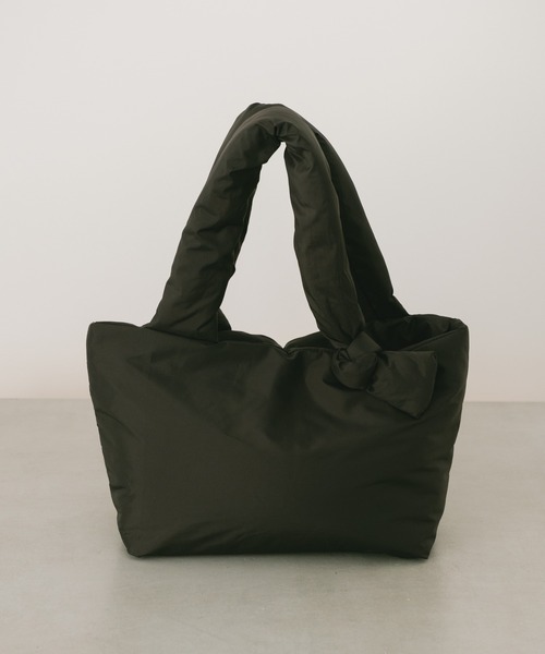 Actually（アクチュアリー）の「中綿ミニトート（トートバッグ・レディース・ブラック/ブルー/グレイッシュベージュ/ベージュ・フリー）」の5枚目の写真