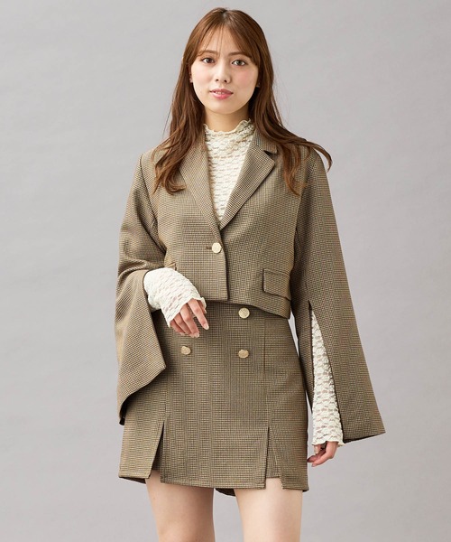 INGNI（イング）の「スリットスカパン(セットアップ対応)（その他パンツ・レディース・ブラック/ブラウン系その他2/ブラック系その他7・FREE）」の22枚目の写真