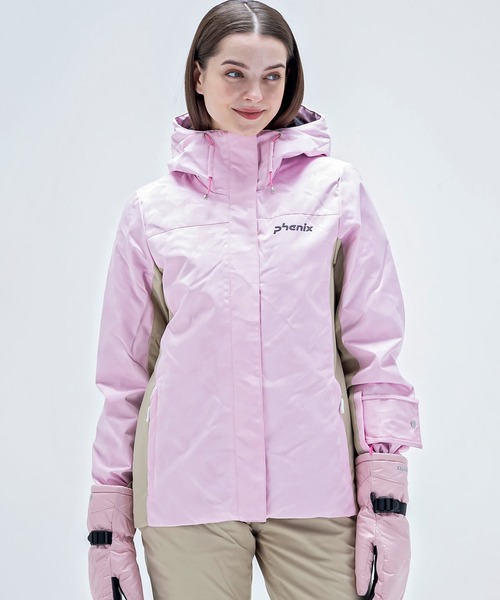 phenix(フェニックス)の「phenix(フェニックス)Camo Jaquard Ws Two-piece/JAPAN レディース/スキーウェア/ツーピース/上下セット(その他アウター・レディース・ブラック/イエロー系その他/ホワイト/ピンク・L/M)」の15枚目の写真