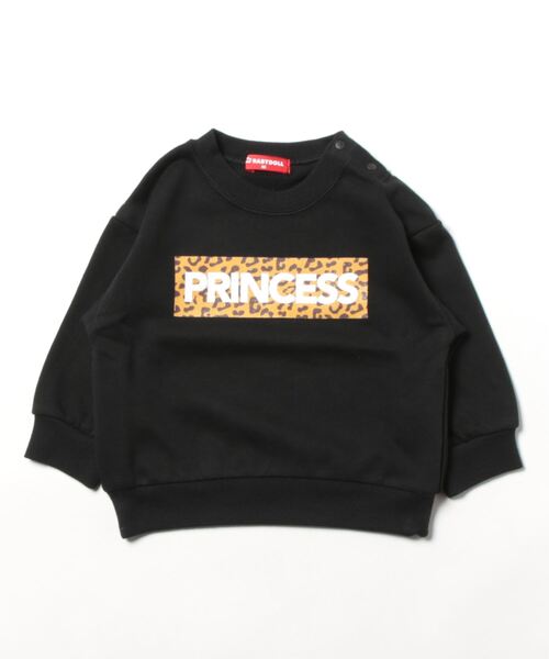 BABYDOLL（ベビードール）の「親子お揃い つながるファミリートレーナー 8850K（スウェット・キッズ・ブラック系2/ブラック系1/ホワイト系2/ホワイト系1・100cm/140cm/120cm/80ｃｍ/130cm/150cm/90cm/110cm）」の4枚目の写真