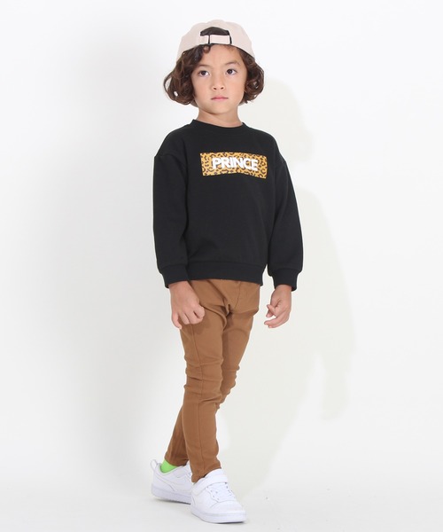 BABYDOLL（ベビードール）の「親子お揃い つながるファミリートレーナー 8850K（スウェット・キッズ・ブラック系2/ブラック系1/ホワイト系2/ホワイト系1・100cm/140cm/120cm/80ｃｍ/130cm/150cm/90cm/110cm）」の6枚目の写真