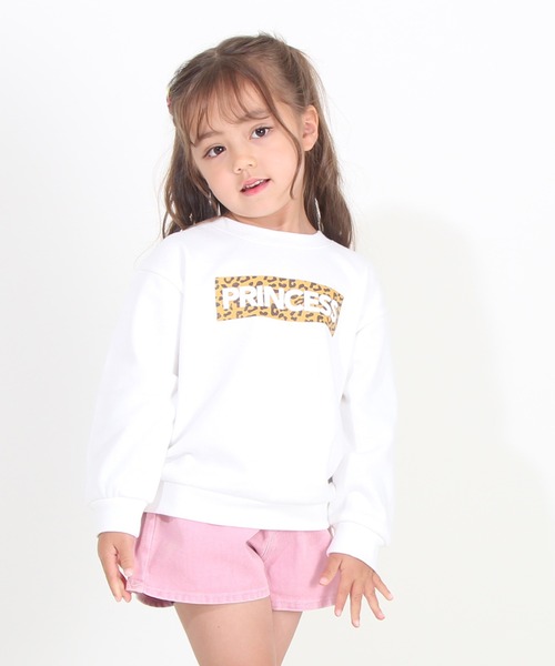 BABYDOLL（ベビードール）の「親子お揃い つながるファミリートレーナー 8850K（スウェット・キッズ・ブラック系2/ブラック系1/ホワイト系2/ホワイト系1・100cm/140cm/120cm/80ｃｍ/130cm/150cm/90cm/110cm）」の13枚目の写真