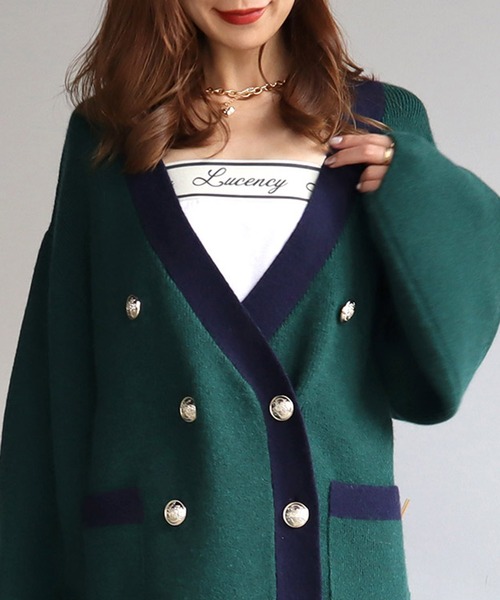 ROYAL PARTY（ロイヤルパーティー）の「ロゴテープベアトップス（その他トップス・レディース・オフホワイト/ブラック・FREE）」の2枚目の写真