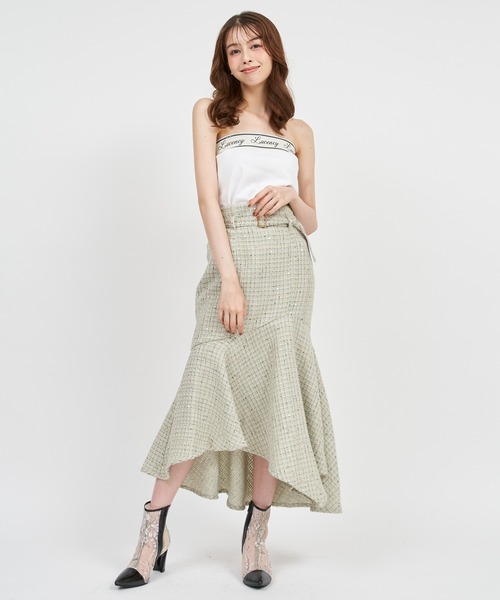 ROYAL PARTY（ロイヤルパーティー）の「ロゴテープベアトップス（その他トップス・レディース・オフホワイト/ブラック・FREE）」の11枚目の写真