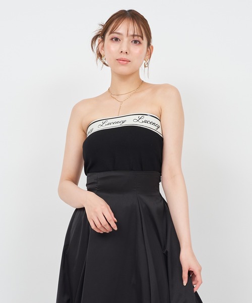 ROYAL PARTY（ロイヤルパーティー）の「ロゴテープベアトップス（その他トップス・レディース・オフホワイト/ブラック・FREE）」の18枚目の写真