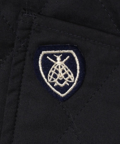 ORCIVAL(オーシバル)の「【ORCIVAL(オーシバル)】キルトコールジャケット(ポンチョ・レディース・チャコール/ネイビー/オフホワイト・MEDIUM)」の10枚目の写真