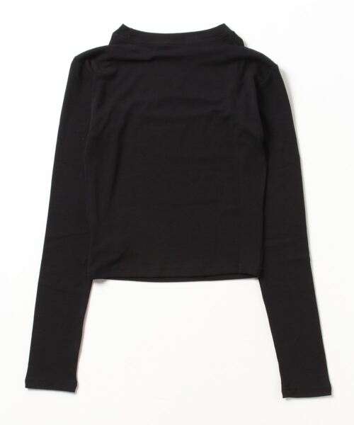 ODORATA（オドラタ）の「フェイクレイヤードPO（Tシャツ/カットソー・レディース・ブラック/ベージュ・FREE）」の12枚目の写真