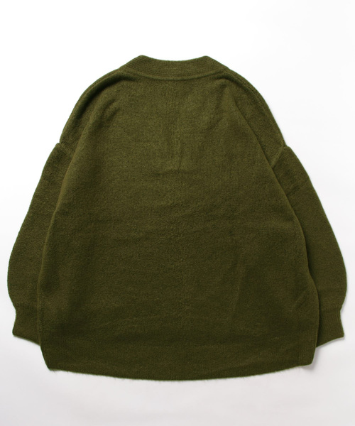 Bou Jeloud（ブージュルード）の「【WEB限定】カフタンカラーニットプルオーバー（ニット/セーター・レディース・チャコールグレー/モカ/カーキ/グレー・FREE）」の5枚目の写真