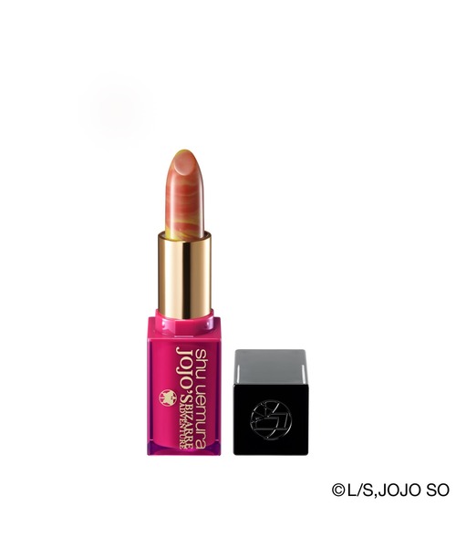 shu uemura(シュウウエムラ)の「ルージュ アンリミテッド ビザ―マーブル (ホリデーコレクション シュウ ウエムラ × ジョジョの奇妙な冒険)(口紅/リップティント/グロス・レディース・ビザ―マーブル(限定色)・FREE)」の4枚目の写真