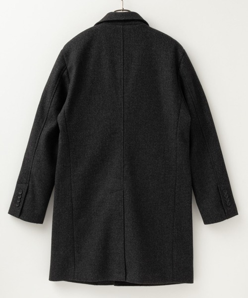 NAVY(ネイビー)の「NAVY チェスターコート(チェスターコート・メンズ・ネイビー/チャコールグレー・L/M/XL)」の9枚目の写真