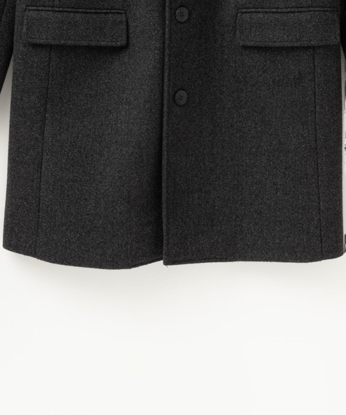 NAVY(ネイビー)の「NAVY チェスターコート(チェスターコート・メンズ・ネイビー/チャコールグレー・L/M/XL)」の6枚目の写真