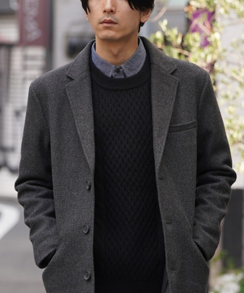 NAVY チェスターコート（チェスターコート）｜NAVY（ネイビー）の