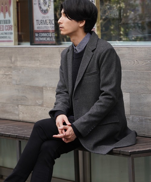 NAVY チェスターコート（チェスターコート）｜NAVY（ネイビー）の